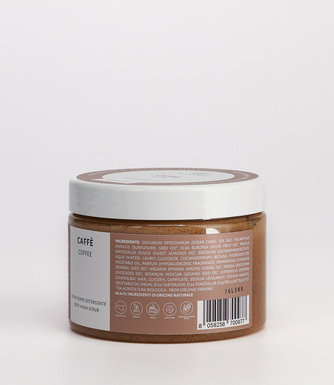 Scrub corpo detergente Caffe 500g - Marmillata