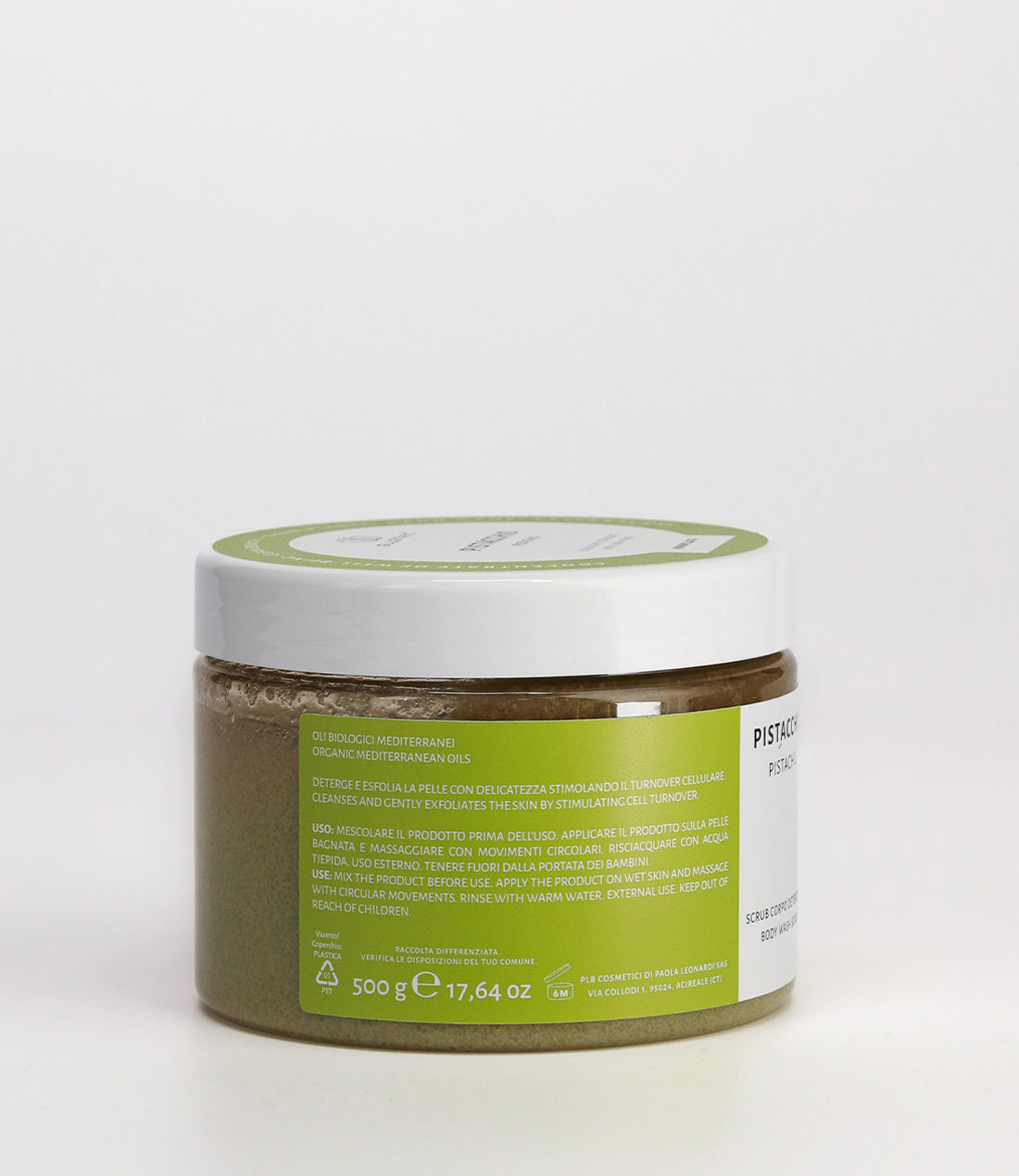 Scrub corpo detergente Pistacchio 500g - Marmillata