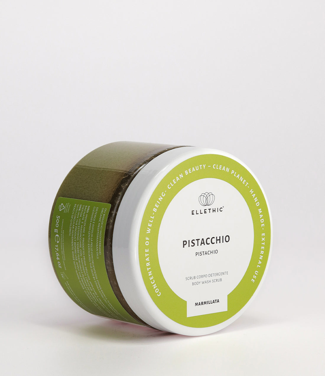 Scrub corpo detergente Pistacchio 500g - Marmillata