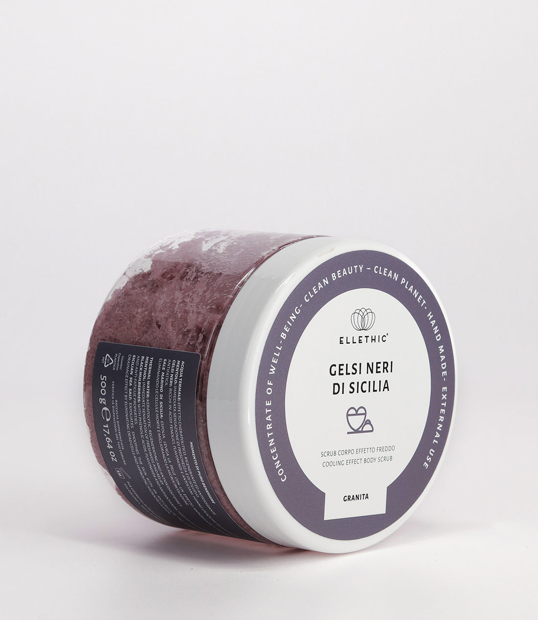 Scrub corpo effetto freddo Gelsi Neri di Sicilia 500g - Granita