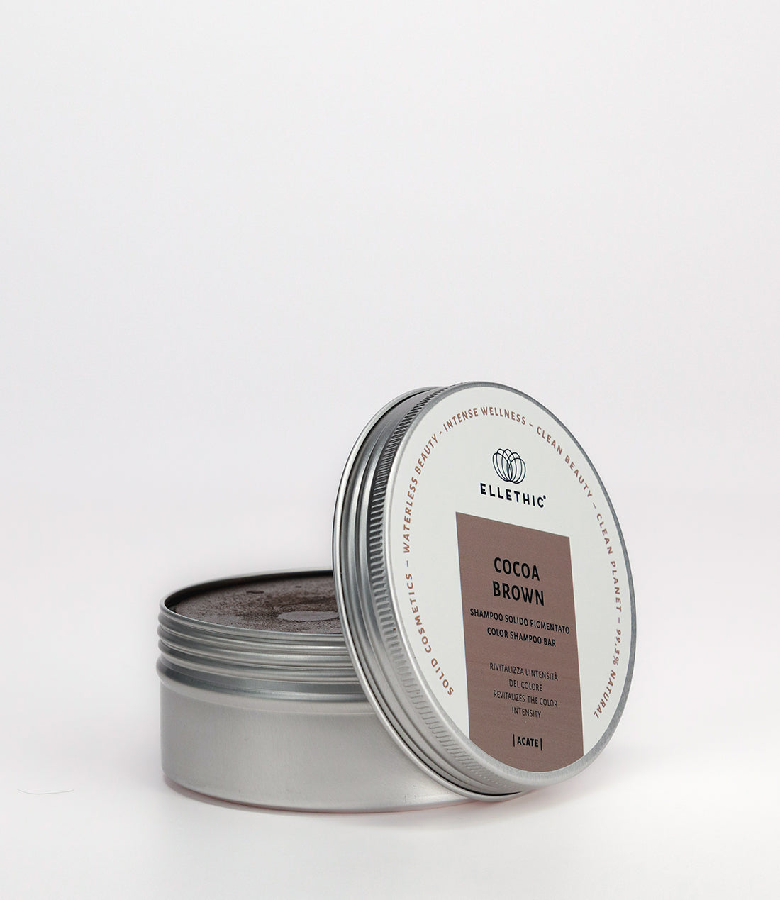 Shampoo solido pigmentato Cocoa Brown - Acate