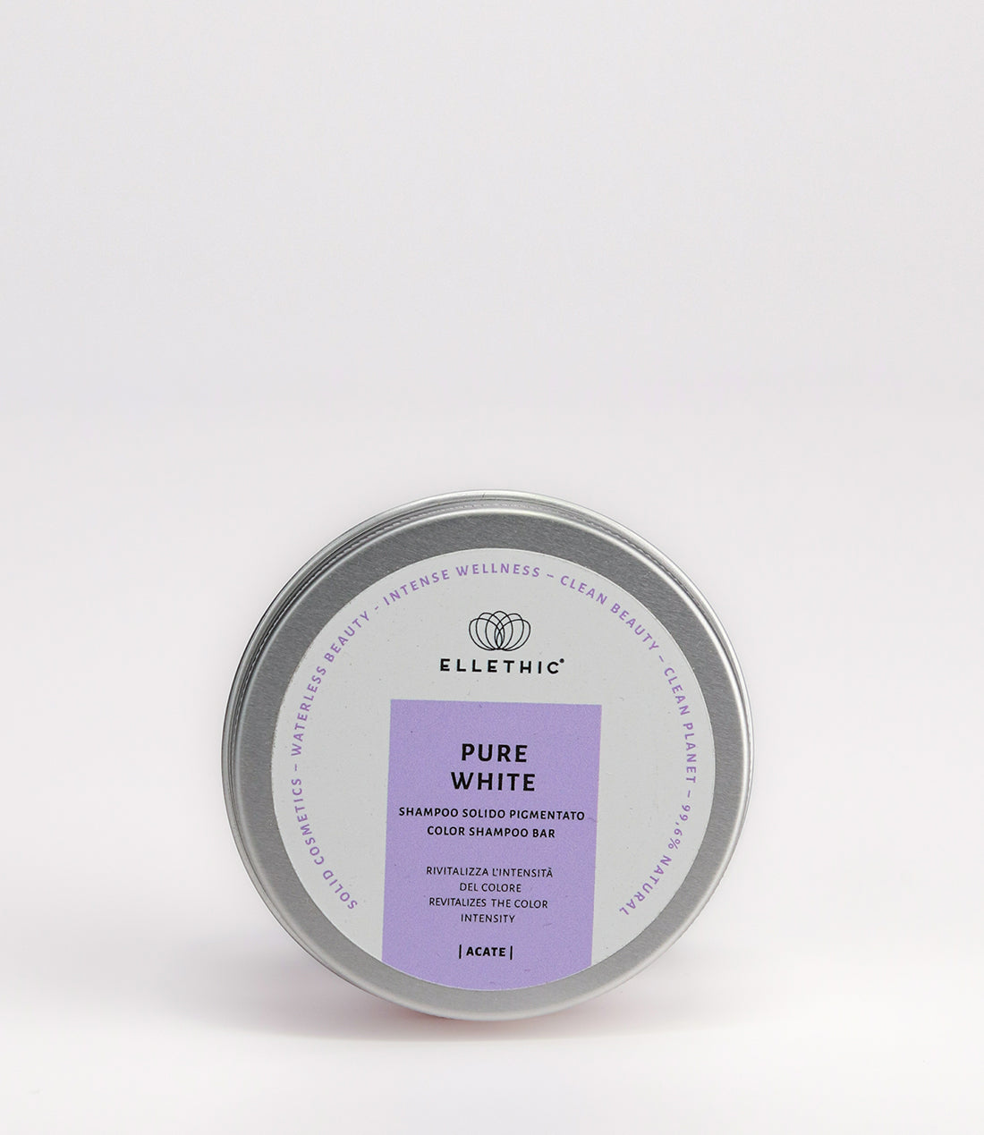 Shampoo solido pigmentato Pure White - Acate