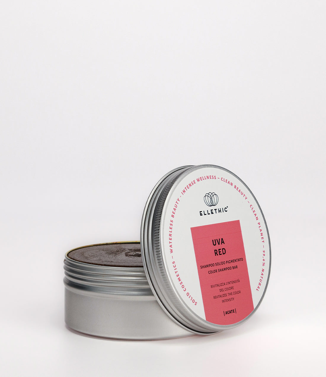 Shampoo solido pigmentato Uva Red - Acate