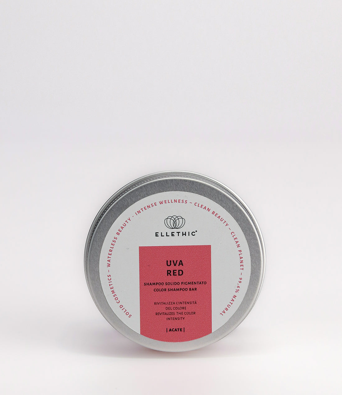 Shampoo solido pigmentato Uva Red - Acate