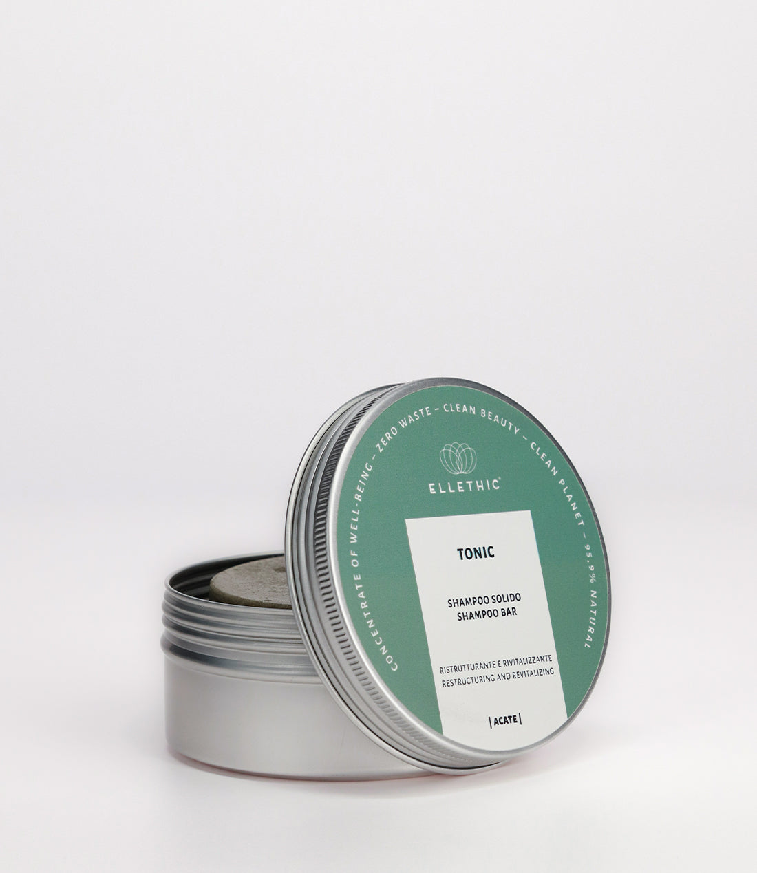 Tonic shampoo solido ristrutturante - Acate