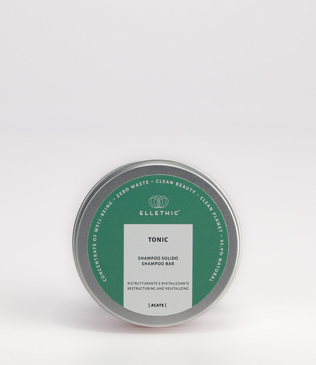 Tonic shampoo solido ristrutturante - Acate