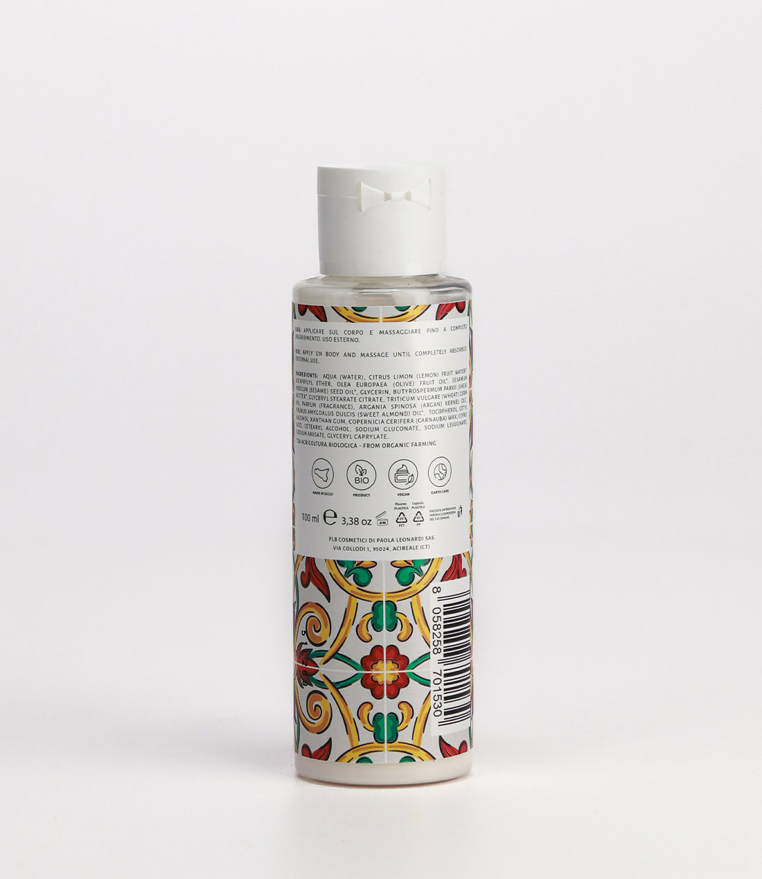 Crema corpo profumata Arancia 100ml - Timpa