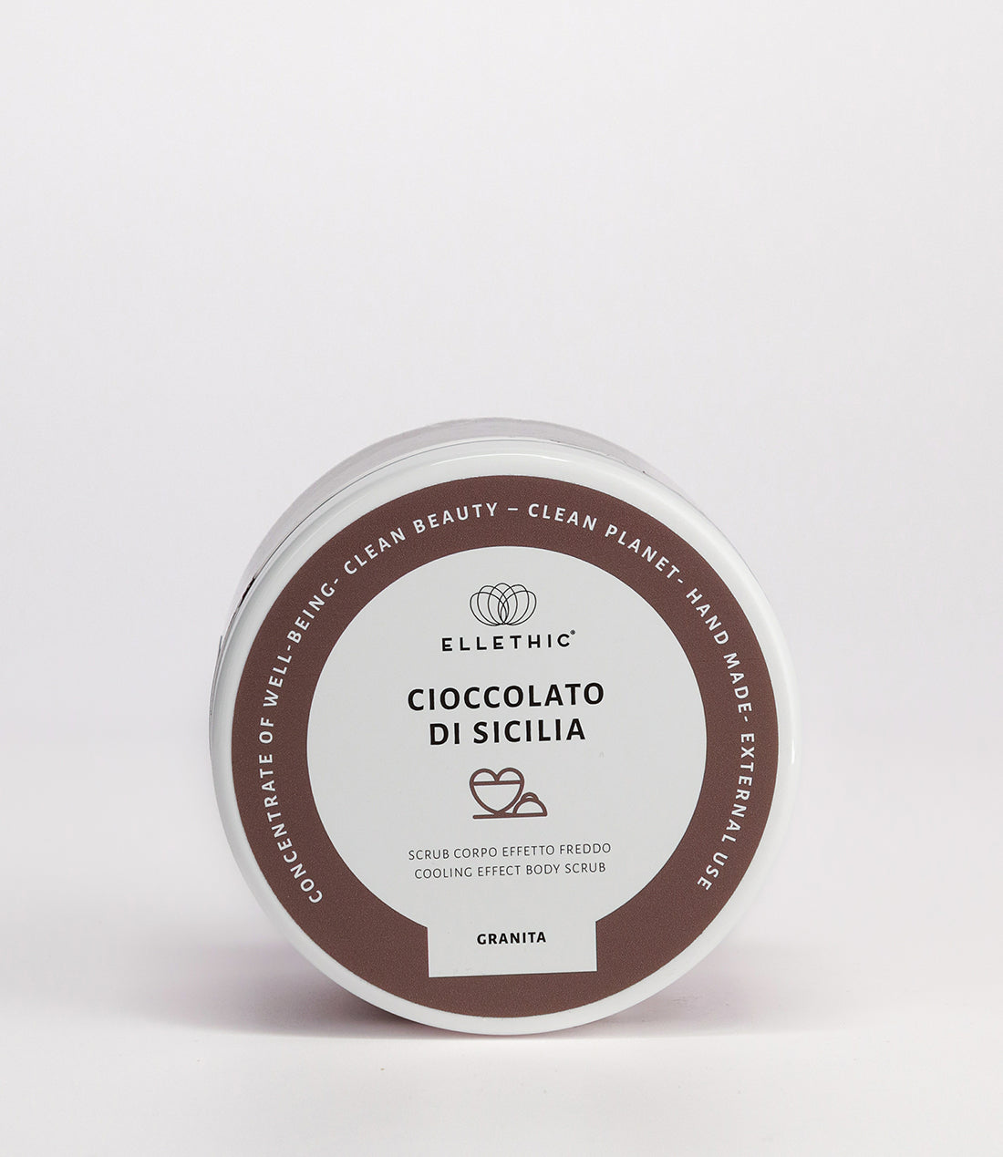 Scrub corpo effetto freddo Cioccolato di Sicilia 500g - Granita