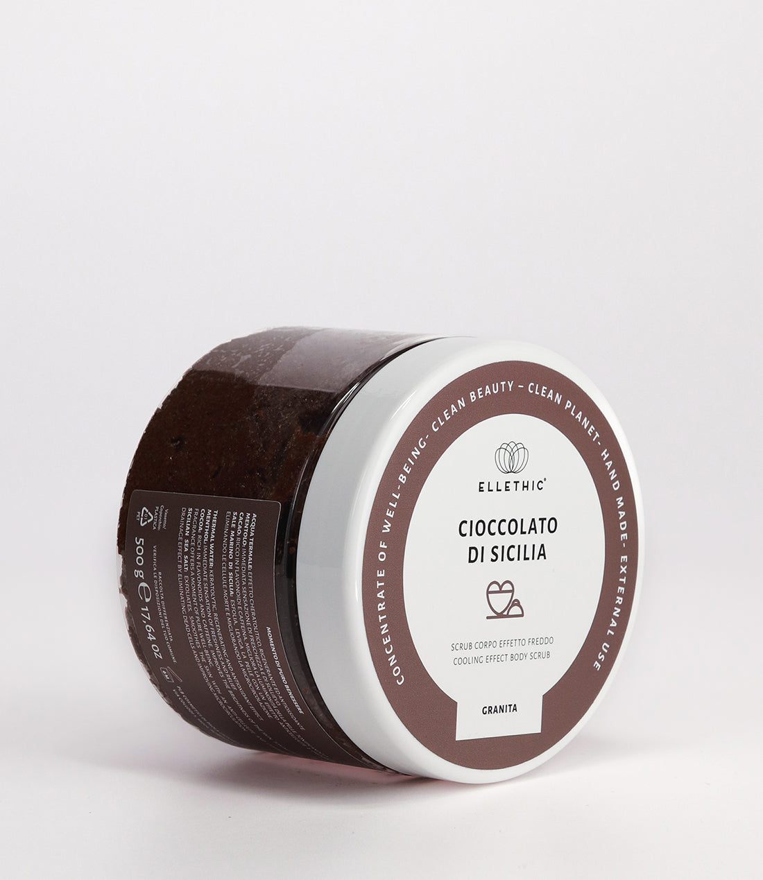 Scrub corpo effetto freddo Cioccolato di Sicilia 500g - Granita