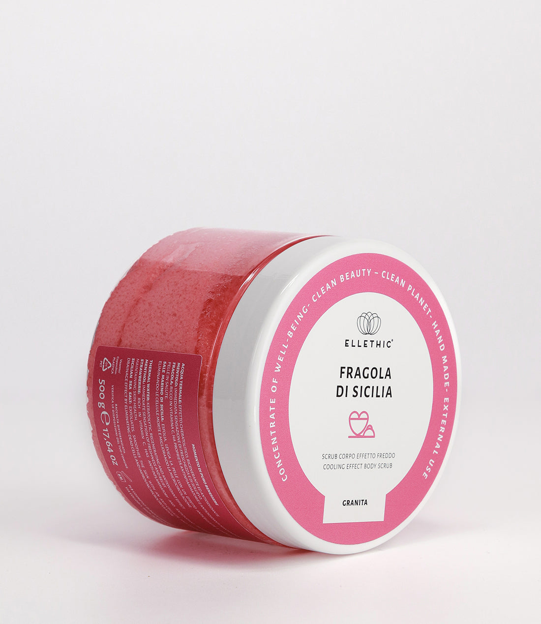 Scrub corpo effetto freddo Fragola di Sicilia 500g - Granita