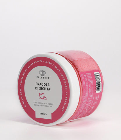 Scrub corpo effetto freddo Fragola di Sicilia 500g - Granita