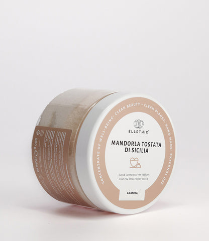 Scrub corpo effetto freddo Mandorla Tostata di Sicilia 500g - Granita