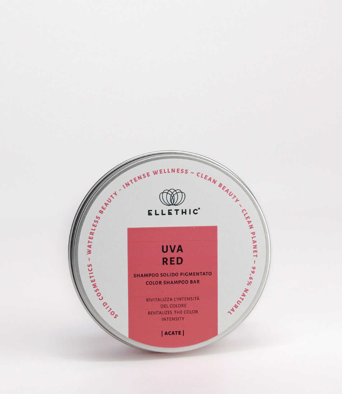 Shampoo solido pigmentato Uva Red - Acate