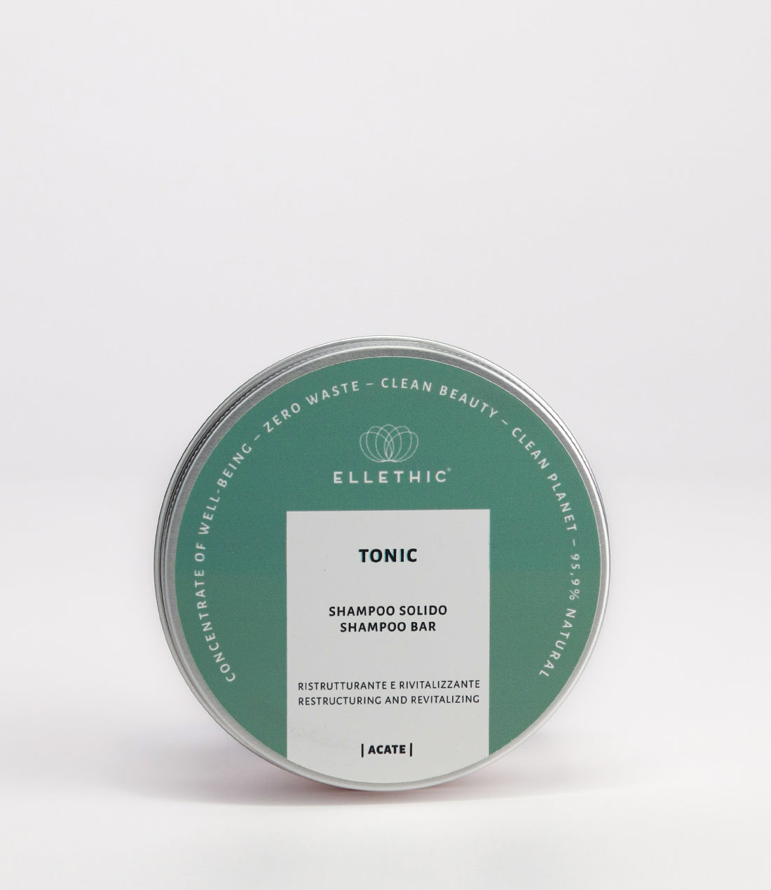 Tonic shampoo solido ristrutturante - Acate