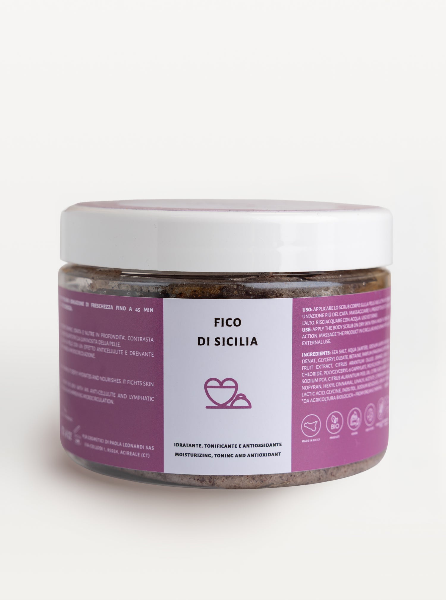 TOASTED SICILY ALMOND - COLD EFFECT BODY SCRUB