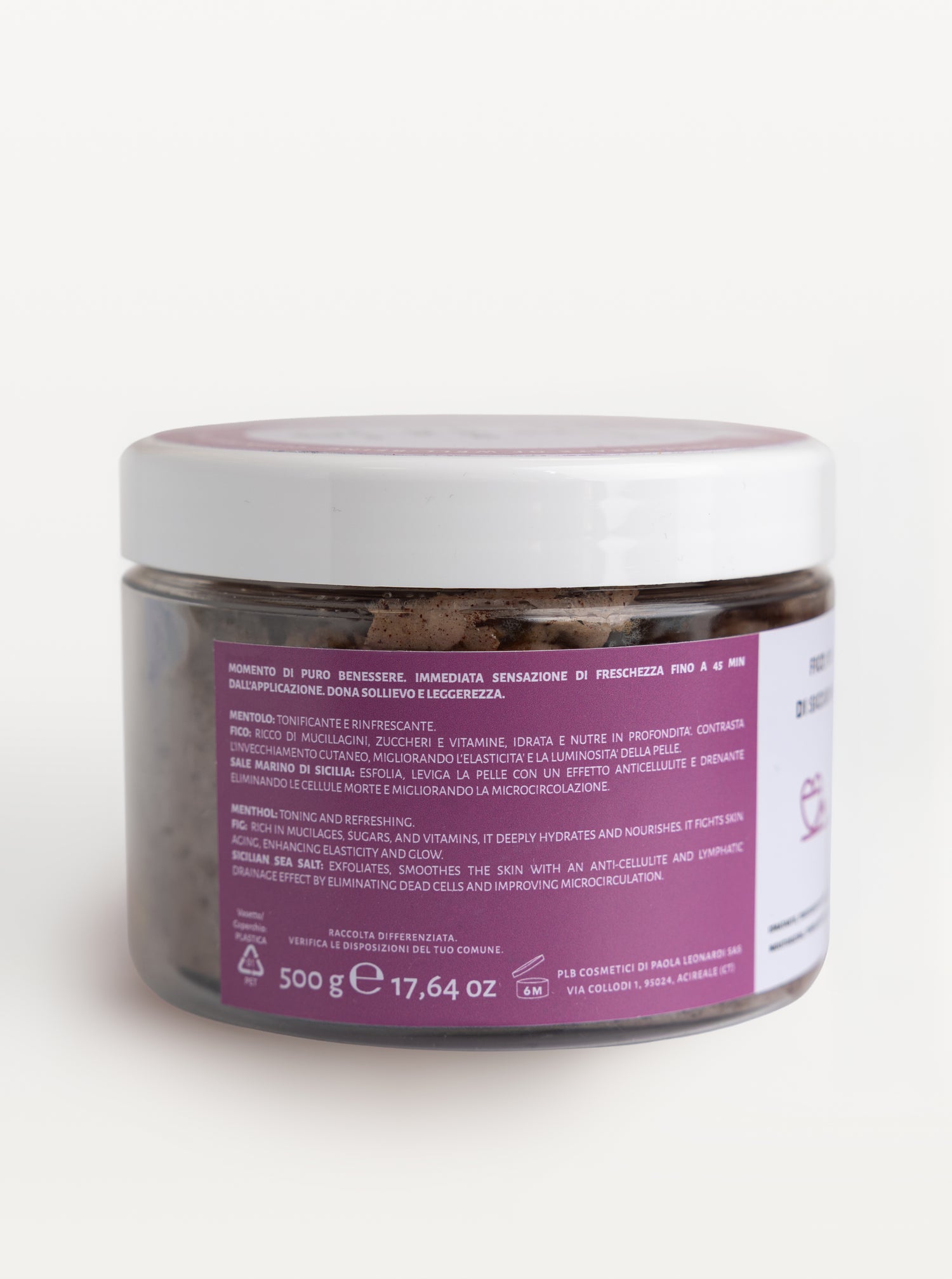 TOASTED SICILY ALMOND - COLD EFFECT BODY SCRUB